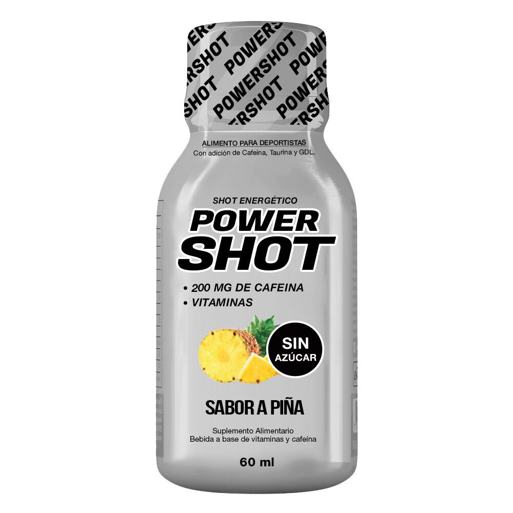 Shot Energ&eacute;tico Sabor Pi&ntilde;a 60 mL image number null
