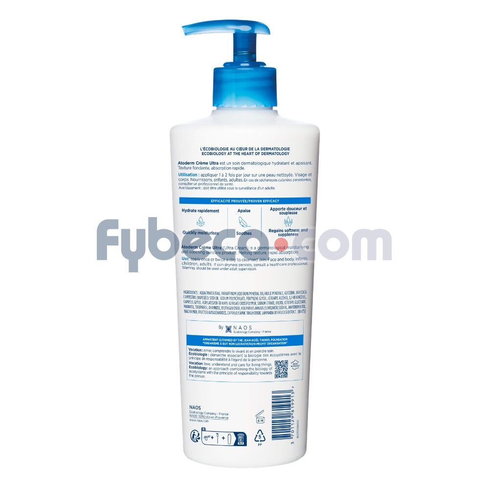 Atoderm-Creme-Ultra-500ml---Crema-corporal-hidratante-imagen-2