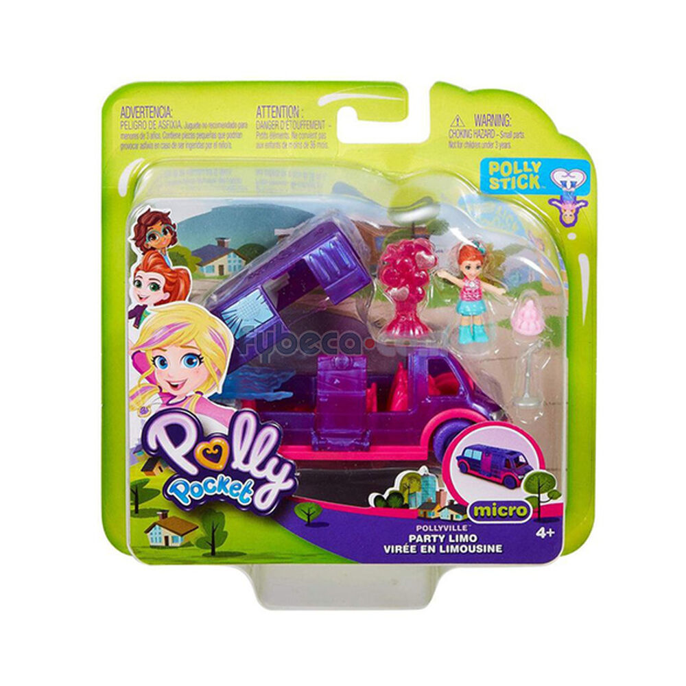 Juguete-Veh&iacute;culo-Polly-Pocket-Paquete-imagen