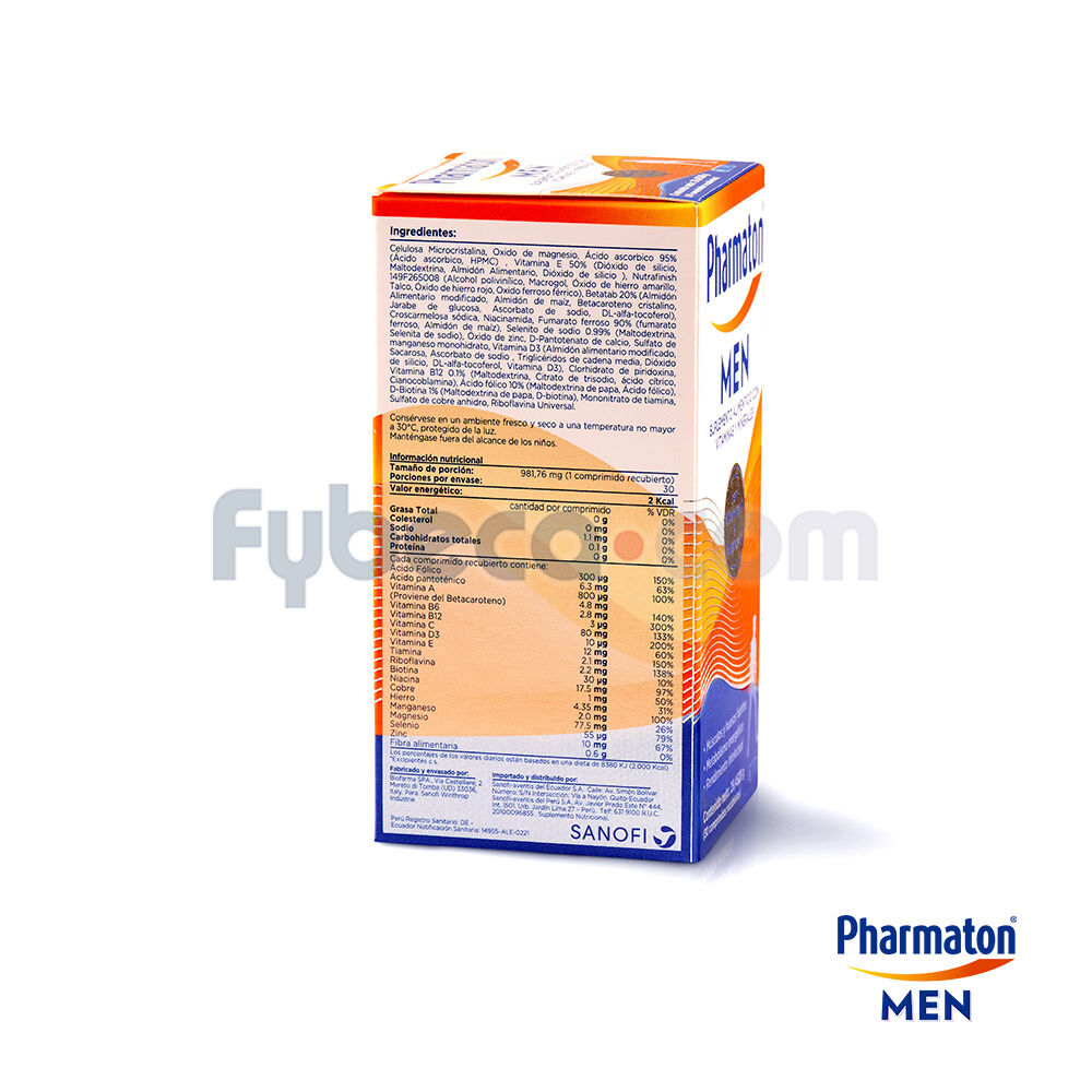 Pharmaton-Essent-Men-Comp-Rec.-F/30-Suelta-imagen-2