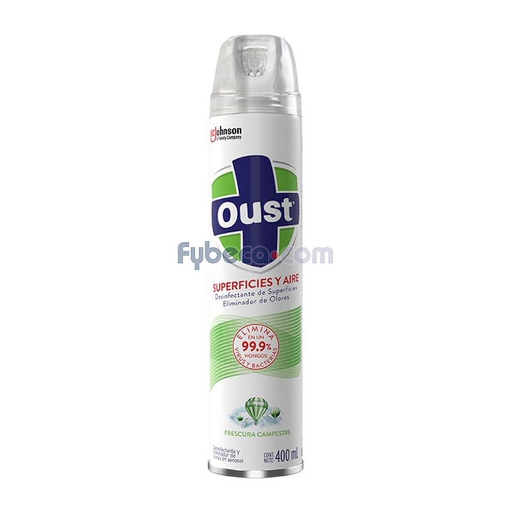 Desinfectante Superficies Y Aire Frescura Campestre 400 Ml Spray Unidad