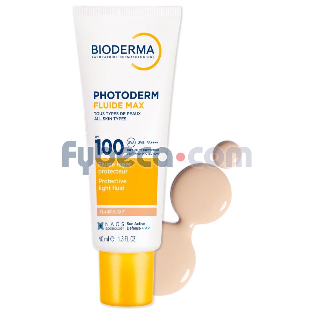 Photoderm-Max-Fluido-SPF100-Claro---Protector-solar-piel-seca-imagen-1
