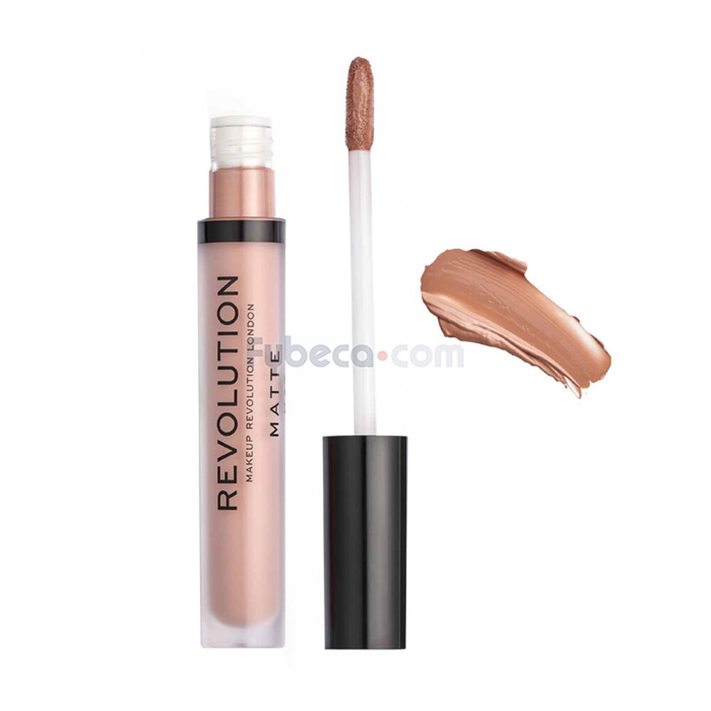 Labial Líquido Matte Revolution Piece Of Cake 3 Ml Unidad Fybeca
