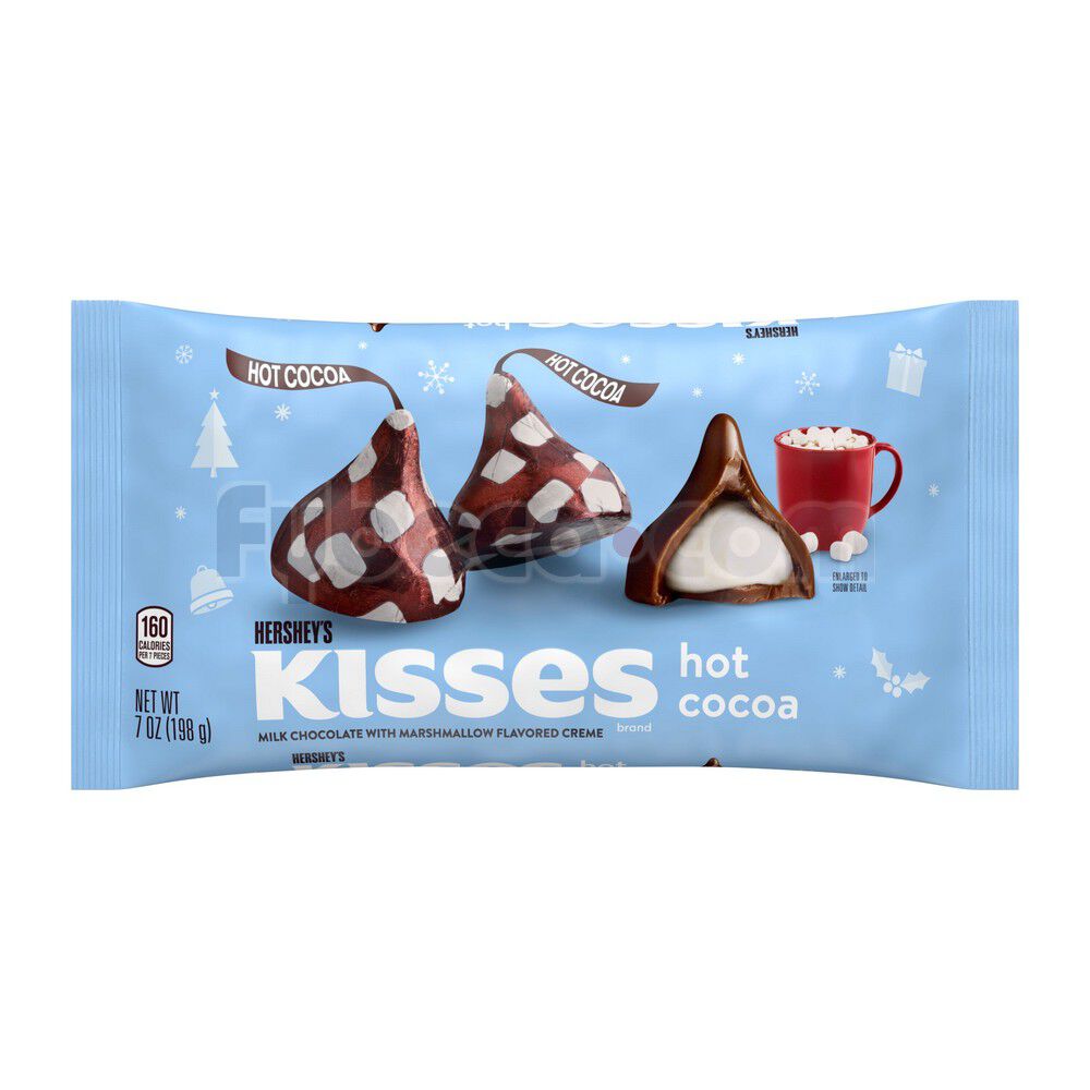 Chocolate-Kisses-Hershey'S-Hot-Cocoa-Navidad-198-G-Paquete-imagen