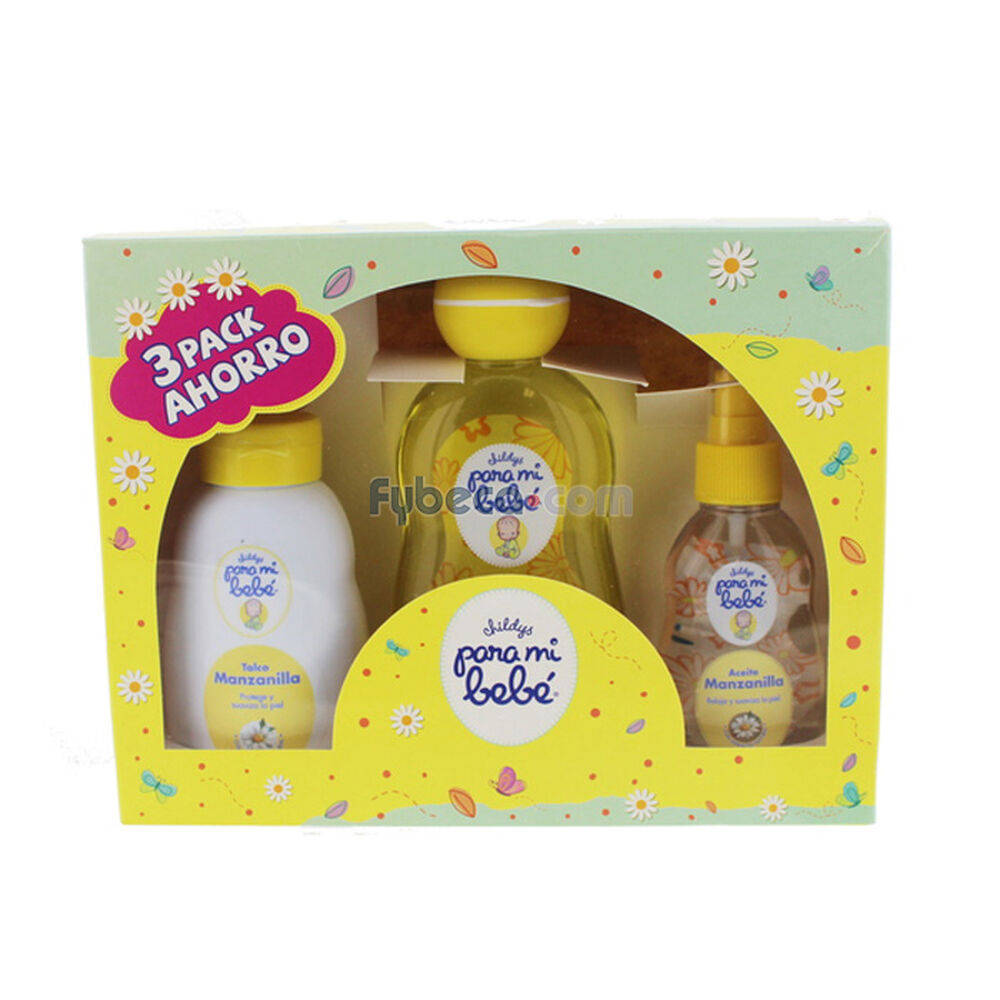 Shampoo,-Talco-Y-Aceite-Para-Mi-Bebé-250-Ml-/-100-G-/100-Ml-Paquete-imagen
