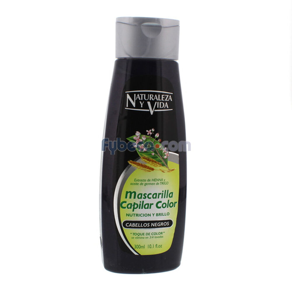 Mascarilla-Capilar-Naturaleza-Y-Vida-Color-Negro-300-Ml-Unidad-imagen