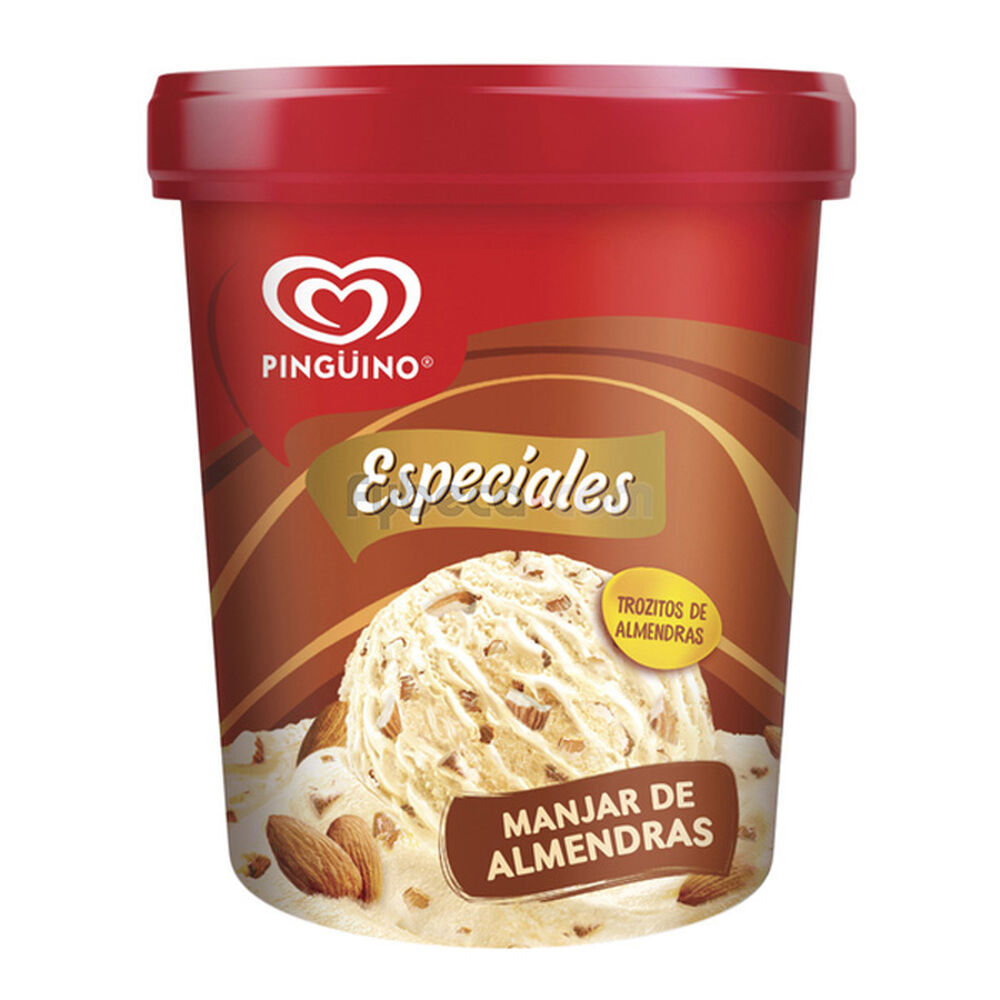 Helado-Pingüino-Manjar-De-Almendras-900-Ml-Tarro-imagen