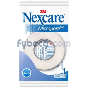 Esparadrapo-Nexcare-Micropore-Blanco-24-mm-x-3-m-Unidad-imagen