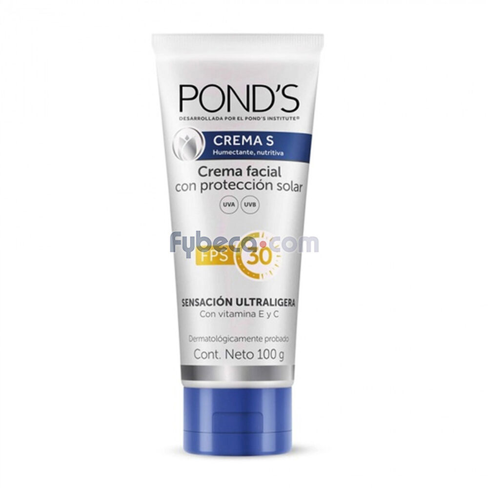 Crema Facial Crema Con Protección Solar 100 G
