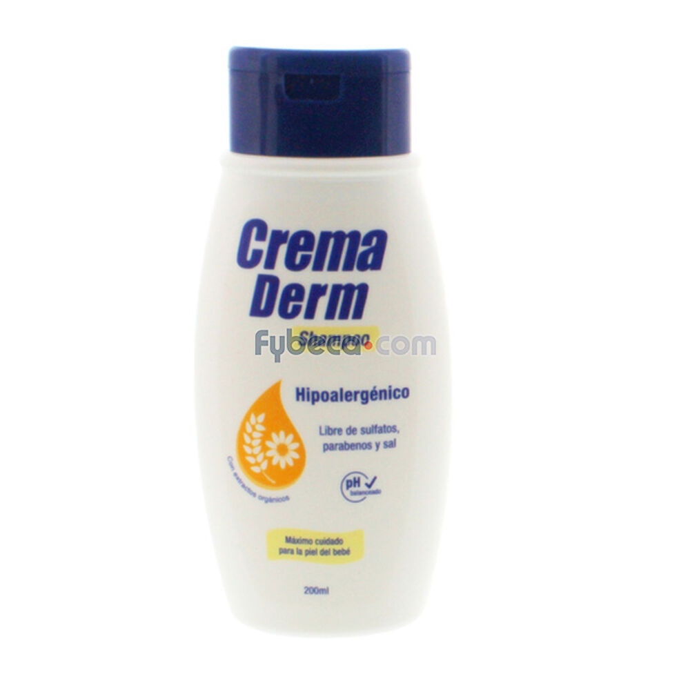 Shampoo-Hipoalergénico-Crema-Derm-Manzanilla-400-Ml-Frasco-imagen