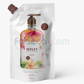 Jabon-Liquido-Glicerina-Misty-Repuesto-Flor-D/Plumerã?A-500Ml-imagen