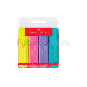 Resaltador-Faber-Castell-4-Colores-Pasteles--154610-imagen