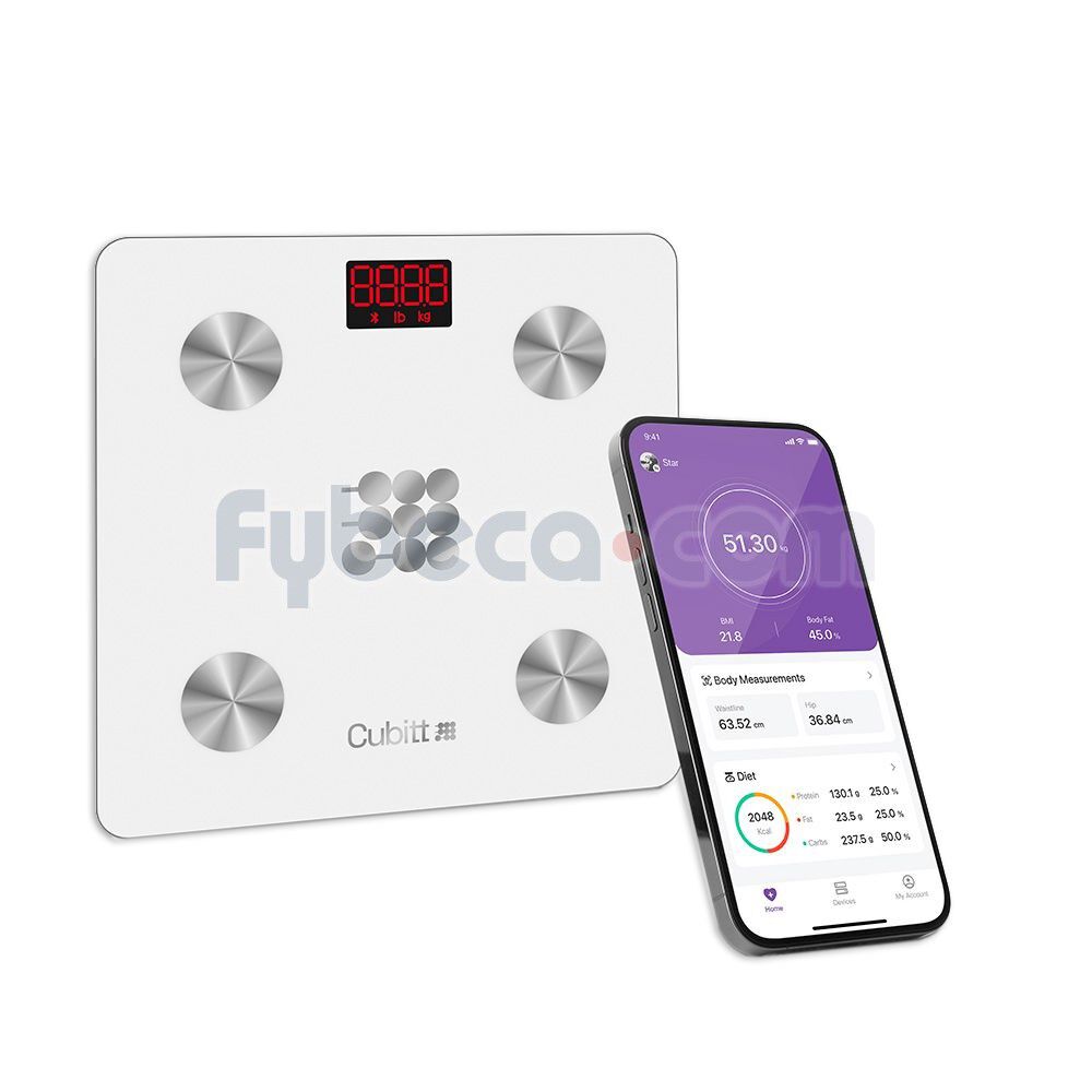 Smart-Scale-Balanza-Cubitt-Blanco-imagen-4