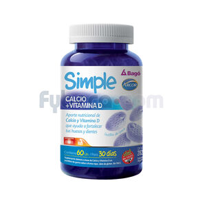 Simple-Calcio-+-Vitamina-D-Fco-X-60-imagen