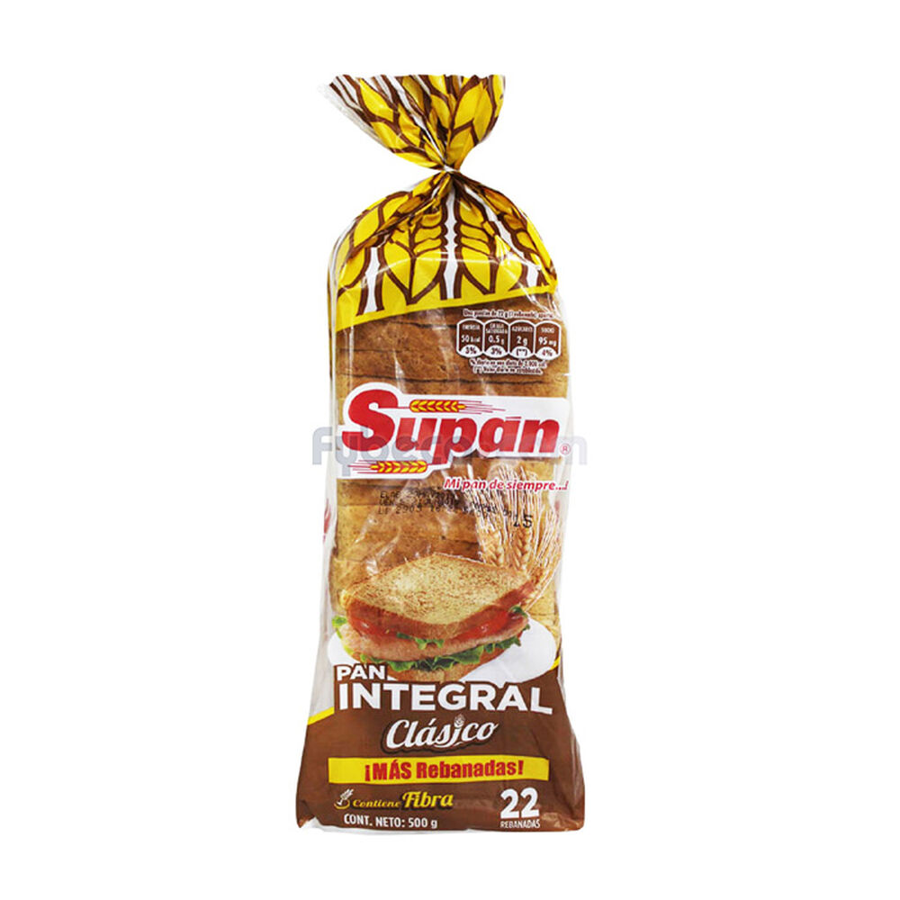 Pan-Supán-Integral-Clásico-500-G-Paquete-imagen