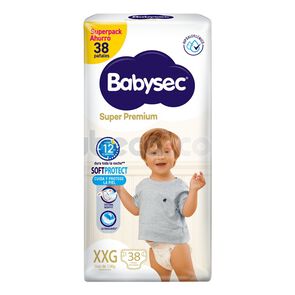 Panal-Babysec-Super-Premium-Softprot-Xxg-X38-imagen
