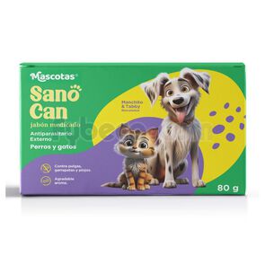Sano-Can-Jabon-Medicado-Perros-80-G-C/1-imagen
