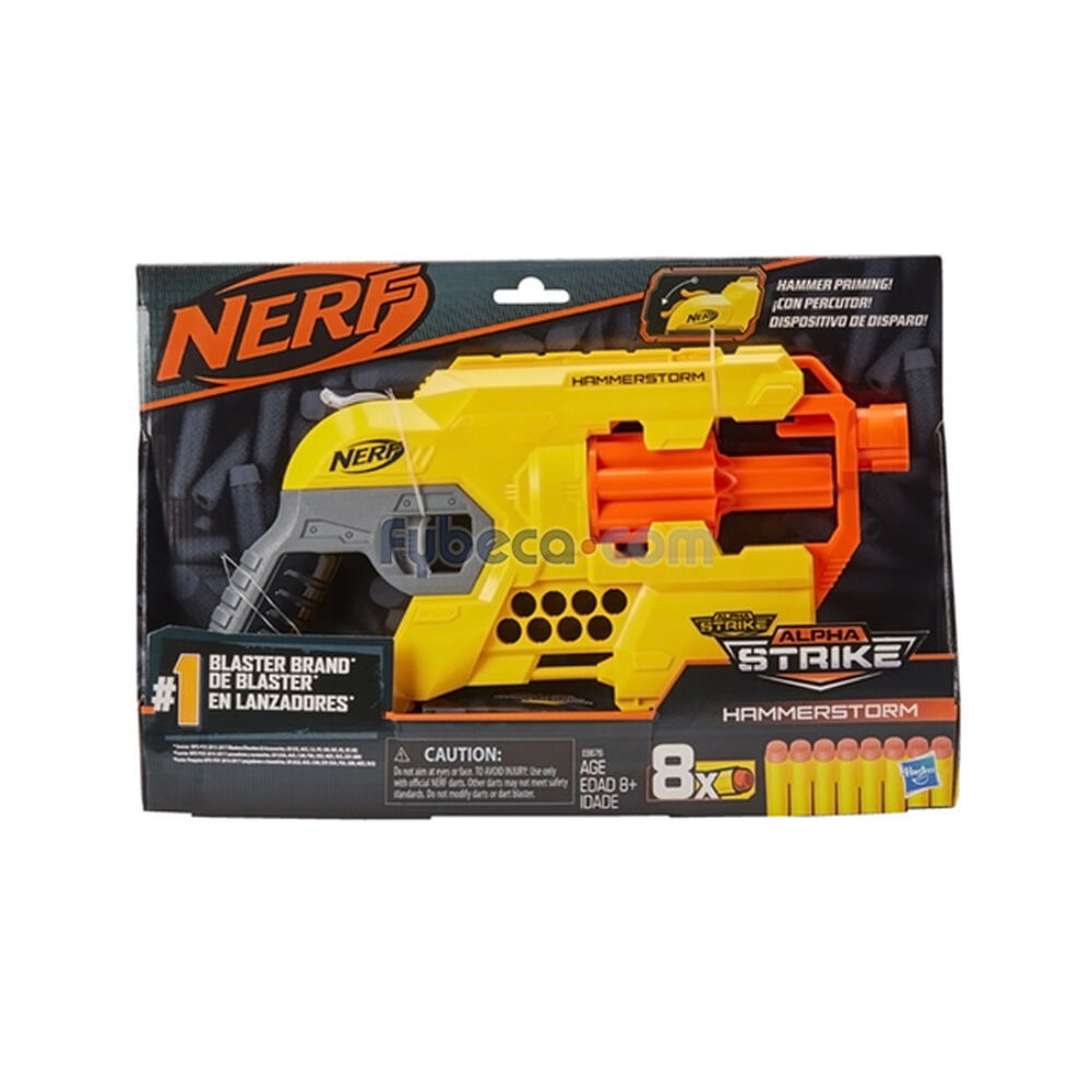 Juguete-Pistola-Hasbro-Nerf-Alpha-Strike-Hammerstorm-Unidad-imagen