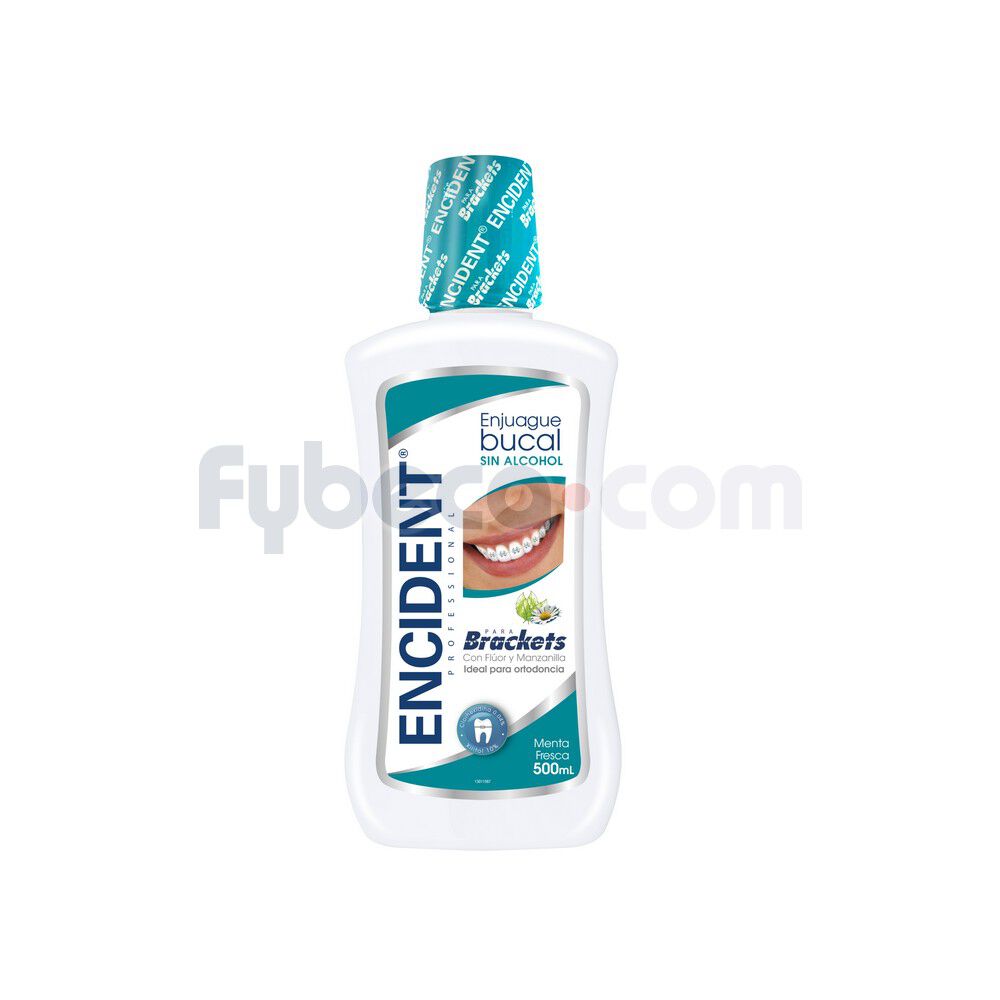 Enjuague-Bucal-Medicado-Encident-Brackets-500-Ml-Frasco-imagen