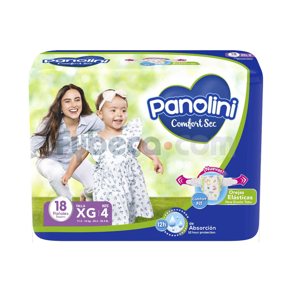 Pañal-Infantil-Comfort-Sec-Xg-Unidad-imagen