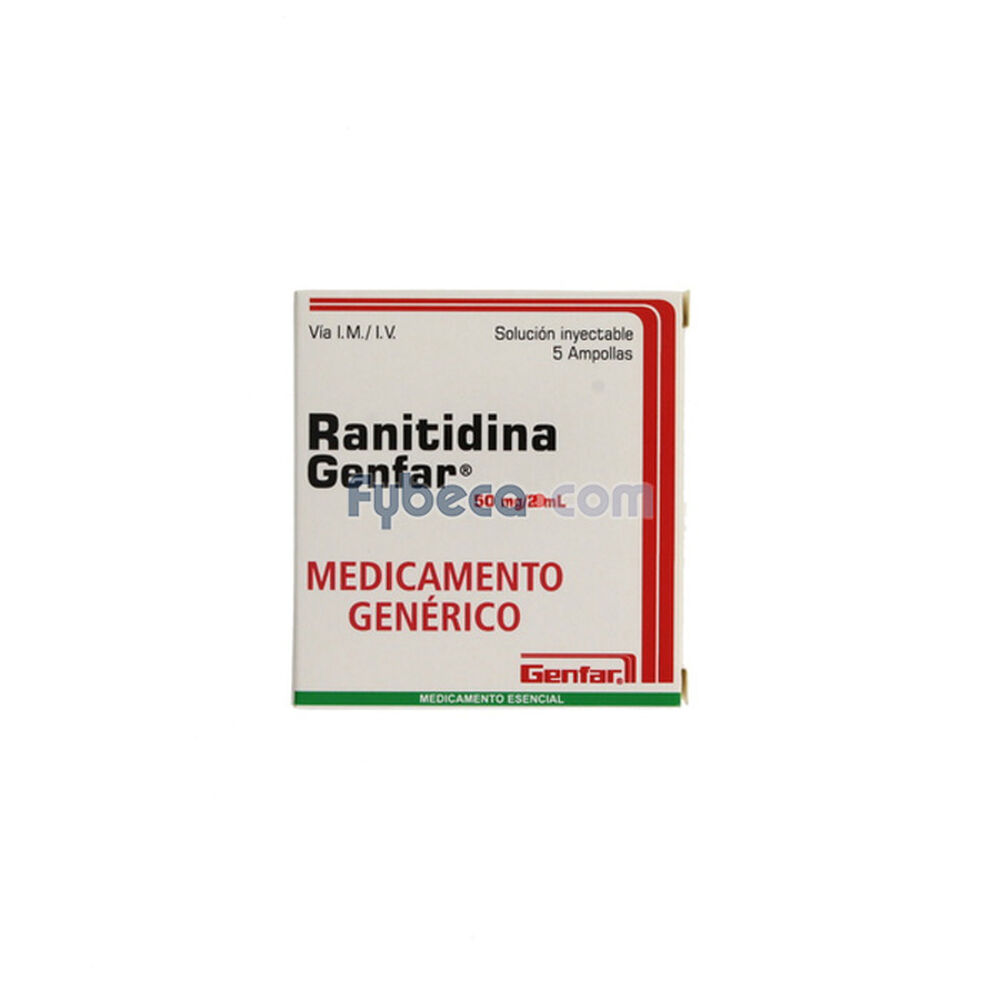 Ranitidina-(Genfar)-Amp.-50-Mg/2-Ml-C/5-Suelta--imagen
