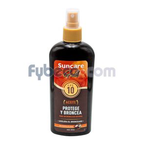 Suncare-Gel-Gold-Bronceador-Aceite-de-Zanahoria-FPS-10-200-g-imagen