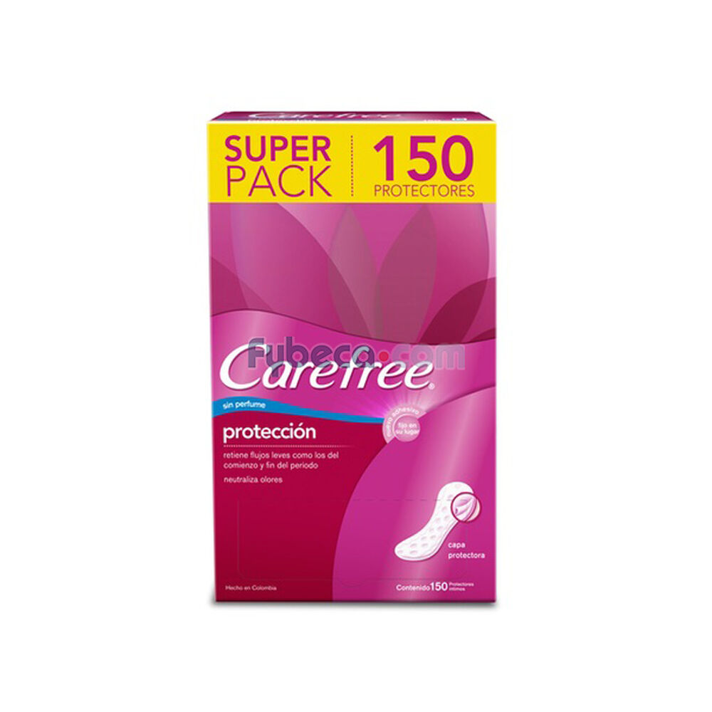 Protectores-Carefree-Normales-Original-Sin-Perfume-Paquete-imagen