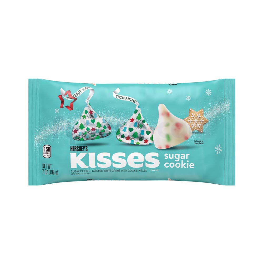 Chocolate-Kisses-Hershey'S-Sugar-Cookie-Navidad-198-G-Paquete-imagen