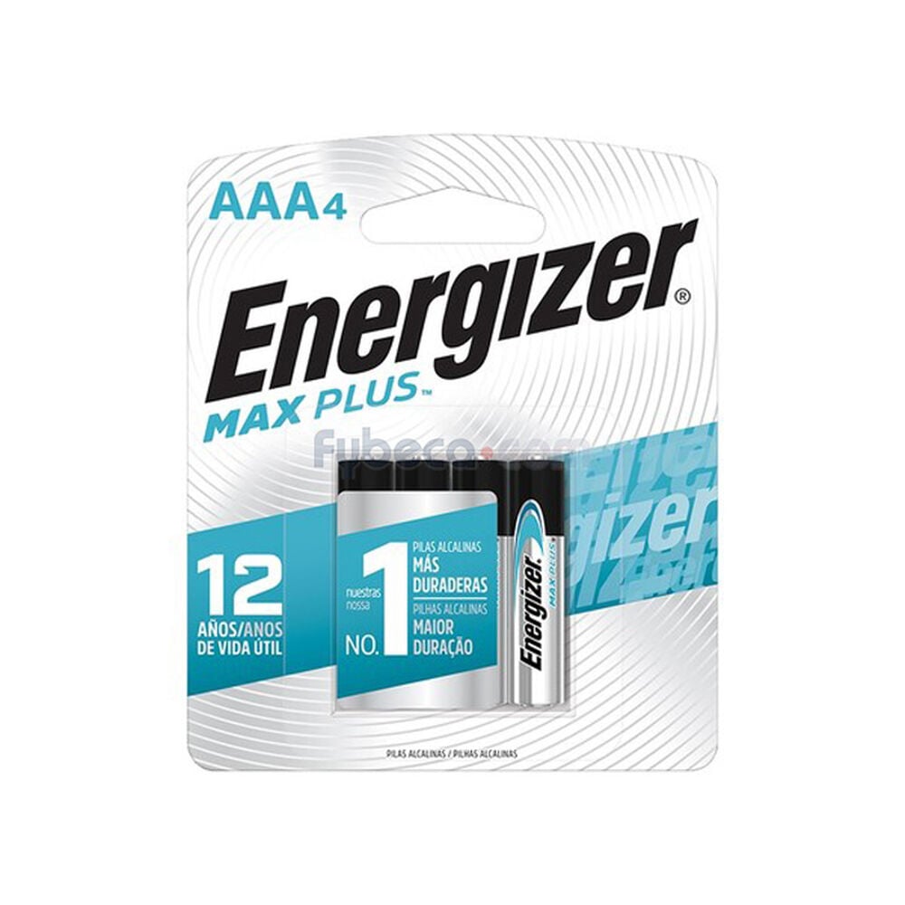Pilas-Alcalinas-Energizer-Max-Plus-Aaaa-Paquete-imagen