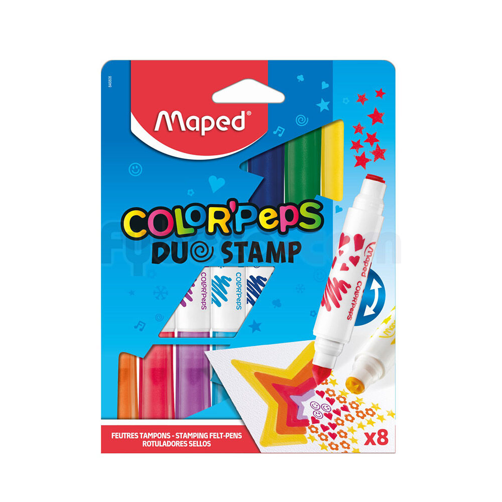 Marcadores-Maped-Color-Peps-Duo-Stamp-Caja-imagen