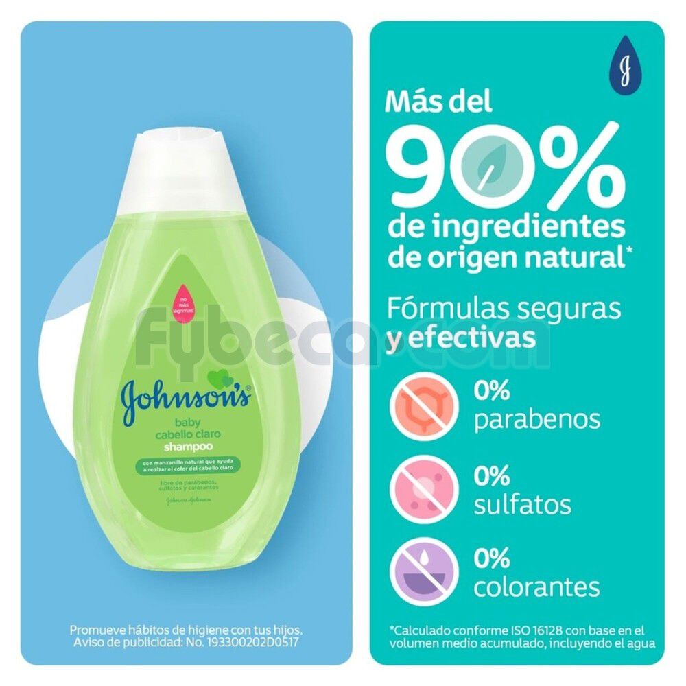 Shampoo-Beb&eacute;-Johnson's--Manzanilla-400ml-imagen-3