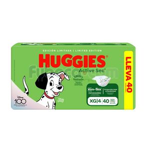 Pañales-Huggies-Active-Sec-Xtra---Flex-Xg-Paquete-imagen