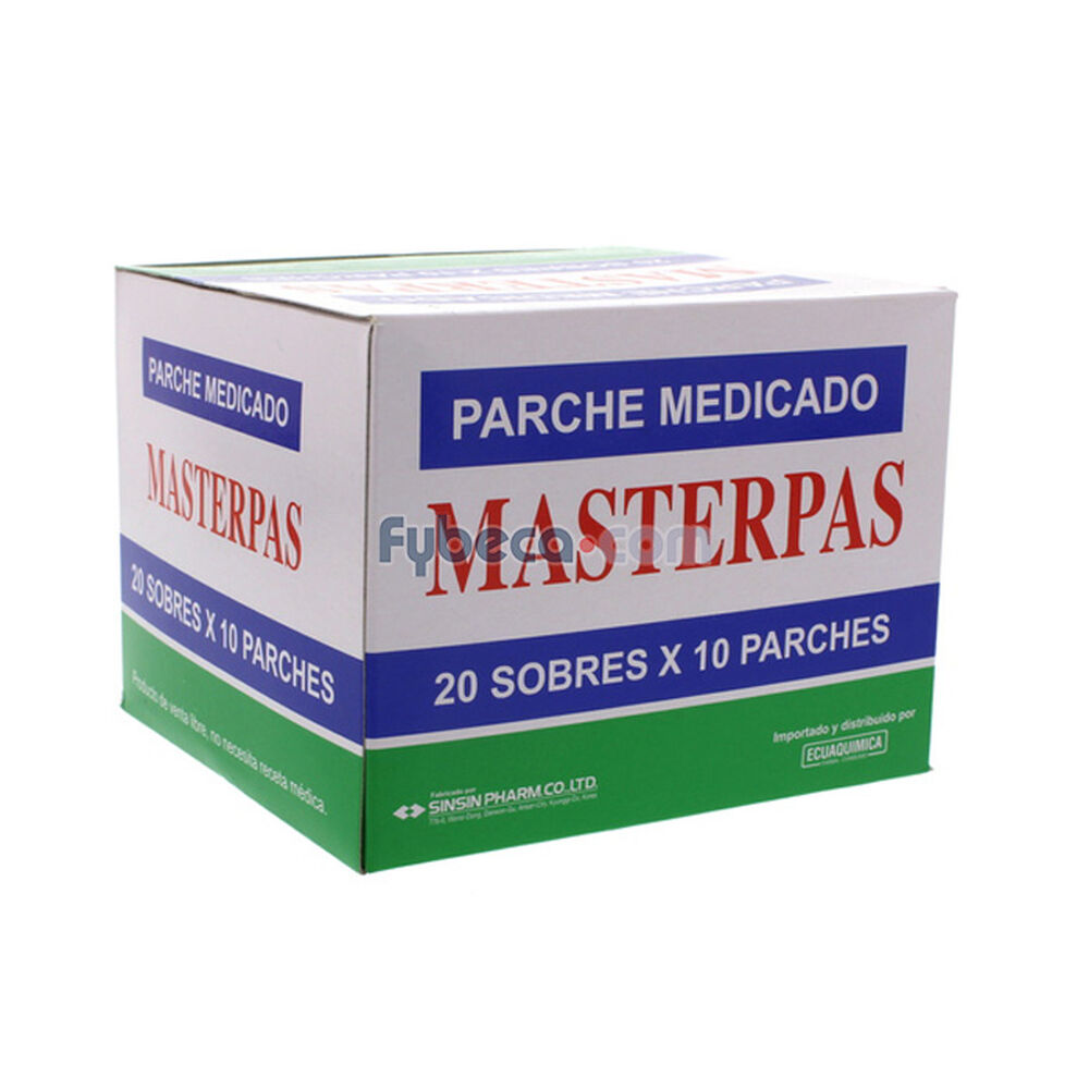 Masterpas Sobres 10 Unid. Cja. X 20 Suelta