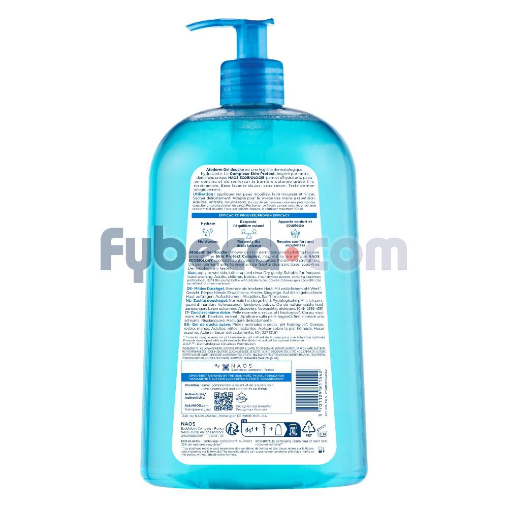 Atoderm-Gel-Douche-1L---Gel-de-ducha-imagen-2