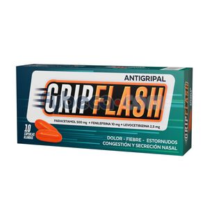 Gripflash-Paracetamol-500-Mg-Cap-Blandas-C/10-Caja-imagen