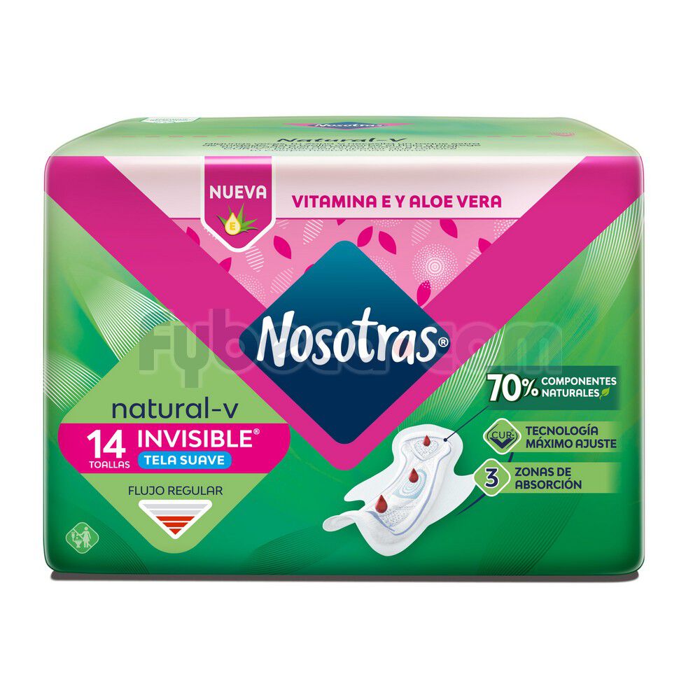 Toallas-Sanitarias-Femeninas-Natural-Invisible-14-Unidades-imagen
