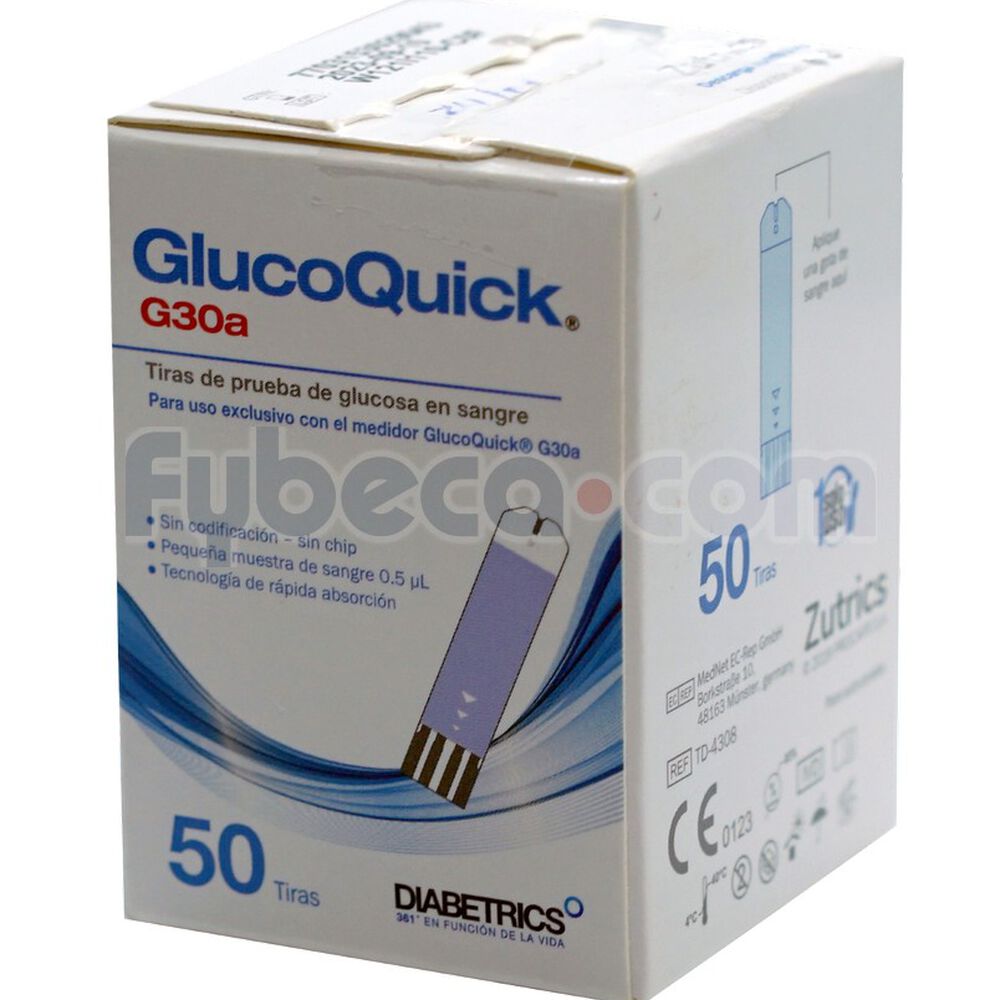 Glucoquick-Tirillas-C/50-imagen