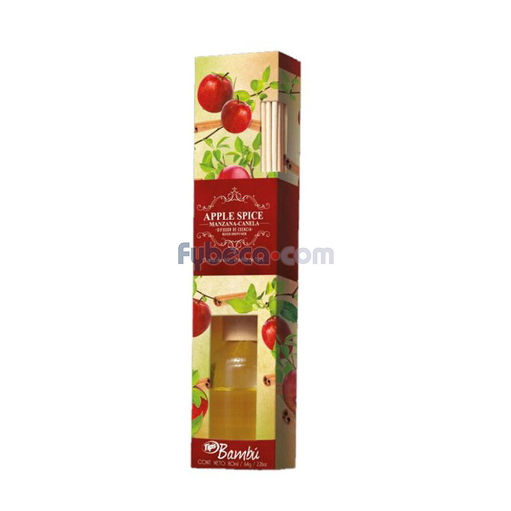 Difusor-De-Aroma-Bambú-Apple-Spice-Paquete-imagen