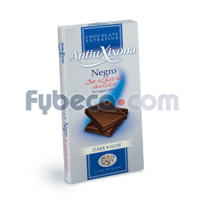 Tableta-De-Chocolate-Extrafino-Negro-Sin-Azúcar-125-G-Unidad-imagen