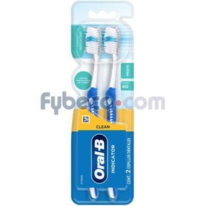 Pack-De-Cepillos-Dentales-Indicator-40-Medio-2-Unidades-imagen
