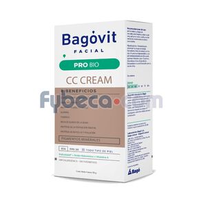 Bagovit-Facial-Pro-Bio-CC-Cream-Dia-Todo-Tipo-De-Piel-50-Gr.-imagen