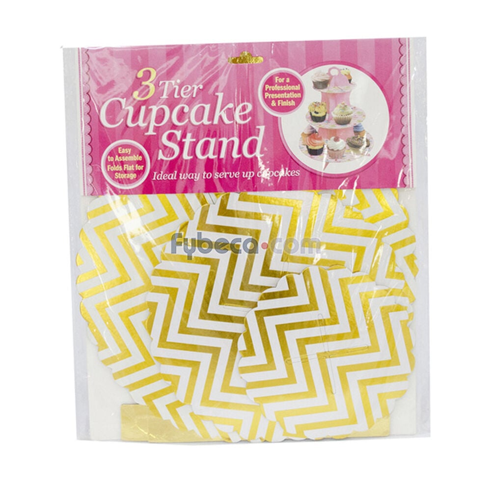 Stand-De-Cupcake-Cartón-Estampado-Paquete-imagen