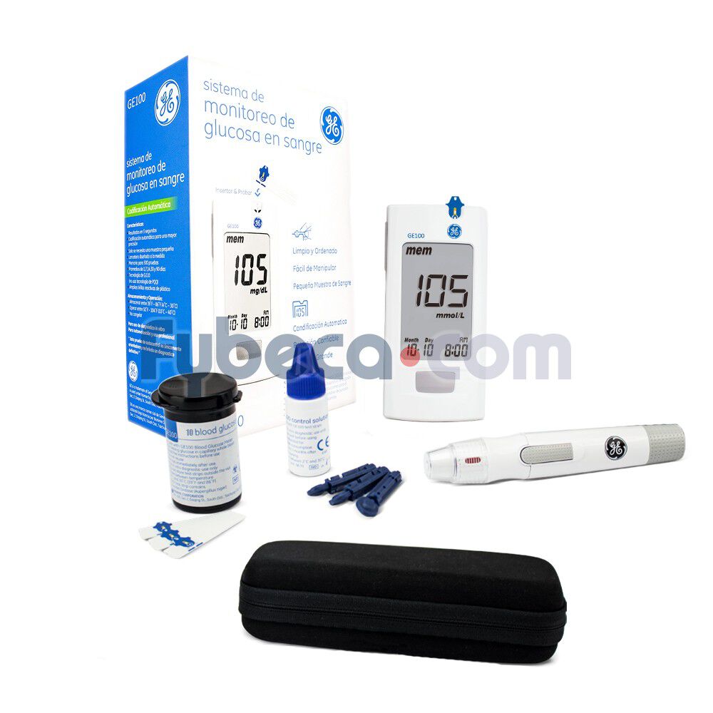 Combo-50-Tirillas+Kit-Glucometro-Maq-Ge100+50-Lancet-imagen-1