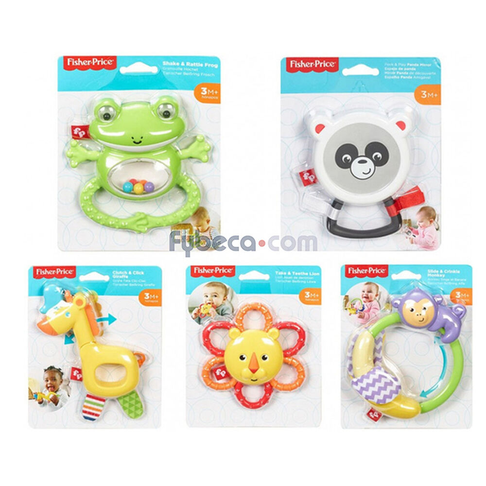 Juguete-Fisher-Price-Sonajero-Animales-Safari-Unidad-imagen