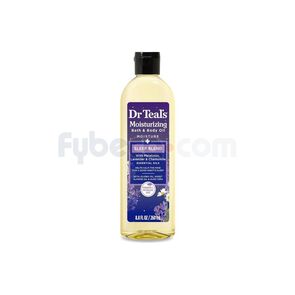 Dr-Teal's-Moisturizing-Bath-&-Body--Oil-Melatonin-260ml-imagen