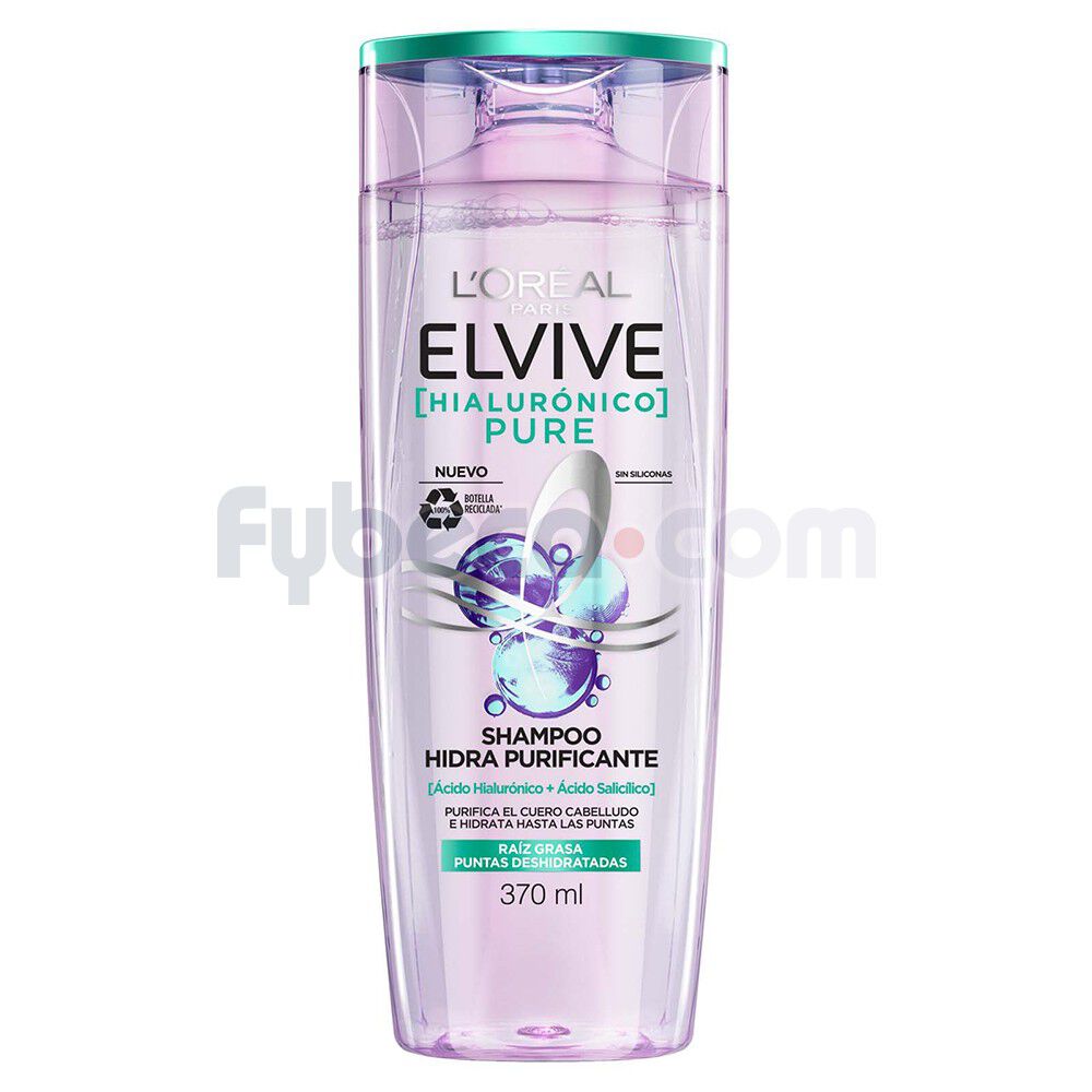 Shampoo-Elvive-Pure-370-Ml-imagen