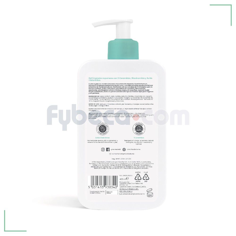 Ceramide-Gel-Limpiador-Espumoso-400Ml-imagen-4