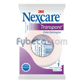 Nexcare-Esparadrapo-Transpore-24mmx3m-imagen