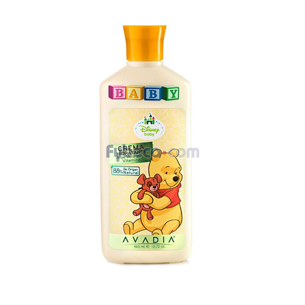 Crema-Hidratante-Avadía-Winnie-The-Pooh-Baby-Aloe-Y-Vitamina-E-465-Ml-Frasco-imagen