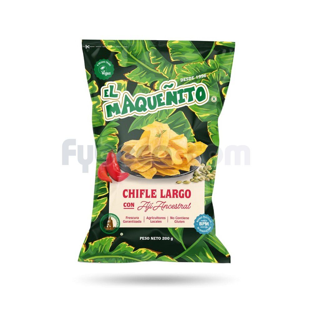 Chifles-Picantes-El-Maqueñito-Funda-200Gr-imagen